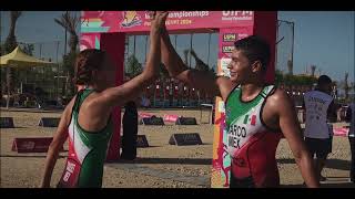 BiathleTriathle World Championships  Day 2 Highlights [upl. by Enamart]