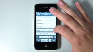 5 Como crear cuentas de correo en iOS6 iPhone iPhone 4 [upl. by Lleznol]