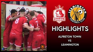 HIGHLIGHTS Alfreton Town 20 Leamington 01042023 [upl. by Aicilihp]