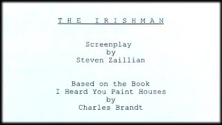 The Irishman 2019  Screenplay Review [upl. by Sitoiyanap]