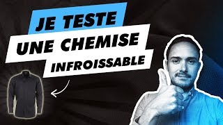 Je teste la chemise infroissable [upl. by Aurea]