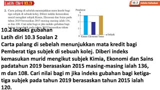 Latih diri 103 Soalan 2  102 Indeks Gubahan  Bab 10 Nombor Indeks  Add Maths Tingkatan 4 [upl. by Morley]