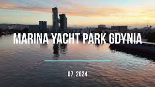 Marina Yacht Gdynia POLAND 07 2024 Abstrakcja3city [upl. by Otrebire]