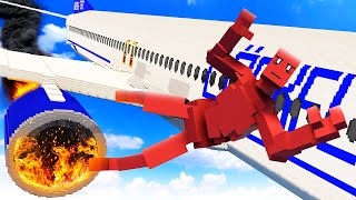 Dynamic Ragdoll vs Plane CRASH  Teardown Mods Gameplay [upl. by Nevetse711]