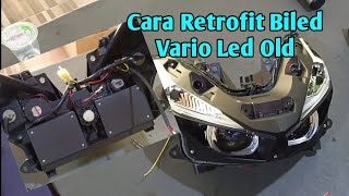 Pasang Biled Tubo SE Vario 125150 Led old cara Retrofit [upl. by Ted]