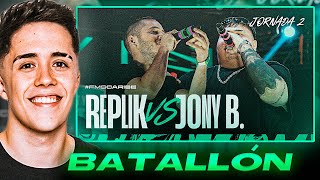 GAZIR reacciona a JONY BELTRÁN vs REPLIK en FMS CARIBE 🏴‍☠️ [upl. by Fabrice]