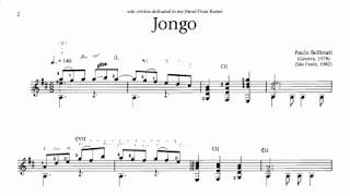 Paulo Bellinati Jongo for Guitar Score video [upl. by Lukas]