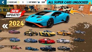 🔵 All Super Cars Unlocked  Car Parking Multiplayer 2024 Update [upl. by Vitalis]