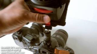 SmallHD DP4EVF and Zacuto ZEVF ZFinder [upl. by Gavra364]