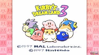 Kirbys Dream Land 3 for SNES ᴴᴰ Full Playthrough All Heart Stars 2 Player [upl. by Ive999]