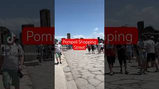 Pompeii Shopping Street pompeii decumanus roman urbanplanning history [upl. by Zuzana]