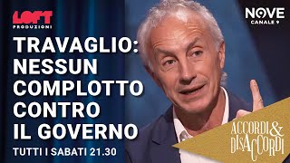 Travaglio nessun complotto contro il governo [upl. by Rauscher]