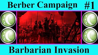 Berber Campaign 1 The Pointy End  Rome Total War  Barbarian Invasion [upl. by Onitsoga839]