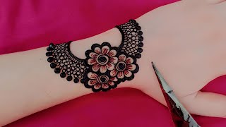 Top 3 Eid mehndi 2024 back hand  Simple mehndi design  Cone designs Mehndi designsMehandi design [upl. by Sandler]