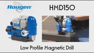 Hougen HMD150 Low Profile Magnetic Drill [upl. by Otter]