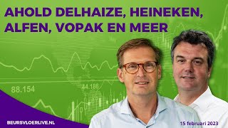 Ahold Delhaize Heineken Alfen Vopak en meer  AEX [upl. by Esom]