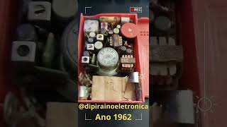 Radio Transistorizado Toshiba BP101 de 1962 Ainda funcionando [upl. by Nnawtna983]