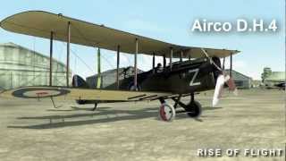 Airco DH4 demo flight in quotRise Of Flightquot [upl. by Eittap30]