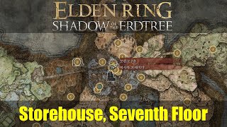 How to get to Storehouse Seventh Floor Elden Ring DLC [upl. by Einnov36]