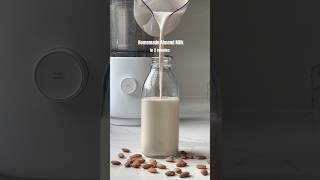 Creamy Homemade Almond Milk in 2 Minutes 🥛✨milkmaker almondmilk homemade [upl. by Arutek674]