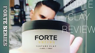 FORTE Series Texture Clay Review  Alex Costa [upl. by Darra]