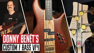 Donny Benéts Custom F Bass VF4 [upl. by Nnyrat]