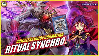 NEW VOICELESS VOICE DOGMATIKA ♨ BEST RITUAL SYNCHRO COMBINED  So Expensive YuGiOh MASTER DUEL [upl. by Edmonds]