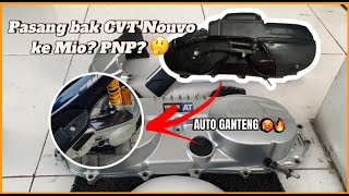 PASANG COVER CVT NOUVO KE MIO SPORTY  MIO SMILE  langkah Modifikasi CVT Mio SportyMio Smile [upl. by Notffilc807]