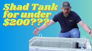 Keeping Bait Alive Part 1 Tank Setup [upl. by Trojan]