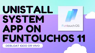 Remove BLOATWARE from ANY iQOOVIVO PHONE Ads FREE FunTouch OS 1112 No Root [upl. by Ardnola]