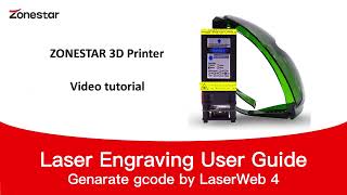 Laser Engraving Use Guide by LaserWeb4 [upl. by Thomajan874]