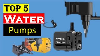 ✅TOP 5 Best Water Pumps For Aquariums Tested [upl. by Eilloh]