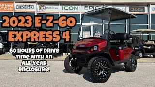 Pre Owned 2023 EZGO Express 4  Dean Team Golf Carts [upl. by Geoffry]