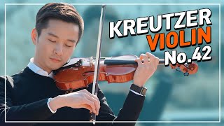 Kreutzer Violin Etude No 42 Moderato bochankang [upl. by Cadal]