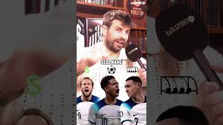 Gerard Piqué  Sign Bench Sell Euro 2024 Edition talksport euro2024 [upl. by Rafiq]