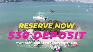 The Miami Experience Boat Party  Miami Booze Cruise  Miami Boat Party [upl. by Trueblood]