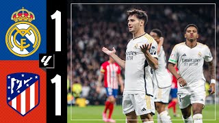 Real Madrid 11 Atlético de Madrid  HIGHLIGHTS  LaLiga 202324 [upl. by Areikahs]