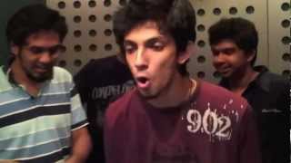 Anirudh with YOYO Honey Singh And Hip Hop Tamizha Adhi Edhir neechal song making Dhanush [upl. by Kreiker]