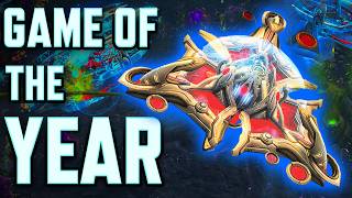 Mass Mothership Protoss StarCraft 2 GAME OF THE YEAR [upl. by Anson]