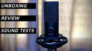 Fifine T669 Unboxing and Review  USB Condenser Mic [upl. by Argyle343]