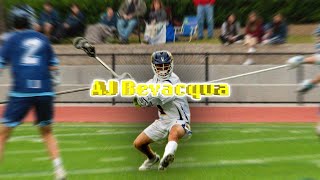 AJ Bevacqua  2023 Senior Lacrosse Highlights   reupload [upl. by Dynah]