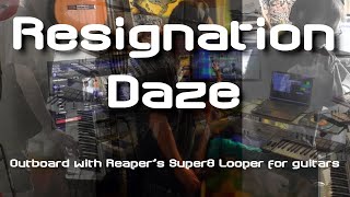 Resignation Daze reedit  Monologue  DrumBrute Impact  Reaper  Crave  RD6  Volca Keys [upl. by Joshua]