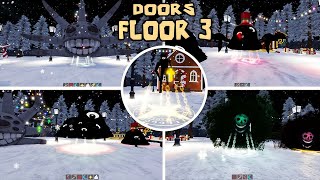 DOORS FLOOR 3  CRUCIFIXION DOOR TRIALS  New Update   JUMPSCARES [upl. by Ameluz]