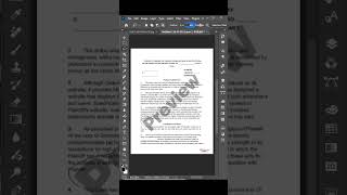 How to Remove Watermark from Documents Using Photoshop  Quick and Easy Tutorial shorts [upl. by Colston115]