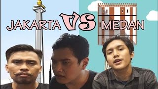 MEDAN VS JAKARTA ft Dikidi Channel [upl. by Rehc196]