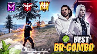 BRranked best skill combination 2024  Best character combination in free fire [upl. by Shult238]