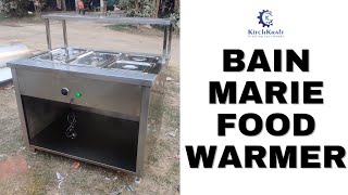 How to Use a BainMarie Perfectly Cooked Delicate Foods  Food Warmer  Restaurant Kitchen Setup [upl. by Ophelie121]