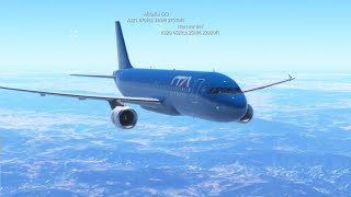 INFINITE FLIGHT SIMULATOR Rome to Venice on new ITA airlines ATC expert server [upl. by Thurlow]