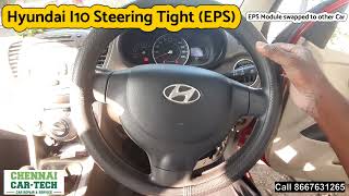 Hyundai i10 eps vibration problem  Hyundai i10 steering vibrating  EPS repair  in Tamil [upl. by Attirehs964]