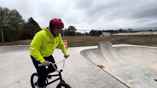 Bmx practice Tuesday at Skate park 🔥⚡️bmxfreestyle bmxisfun bmxsport music bmxtricks [upl. by Heidt786]